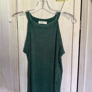 Zenana Outfitters Forest Green Tank Top